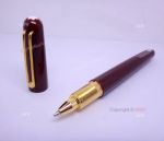 MONT BLANC M Marc Newson Red Barrel Gold Clip Rollerball Pen 2016 Copy_th.jpg